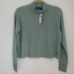 Abercrombie soft mock neck sweater
